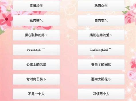 XXX格式的网名(以xxx格式的网名)缩略图