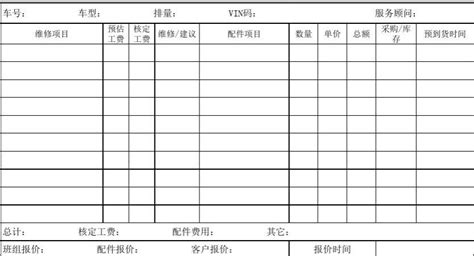 it维护报价单格式,软件系统报价单模板缩略图